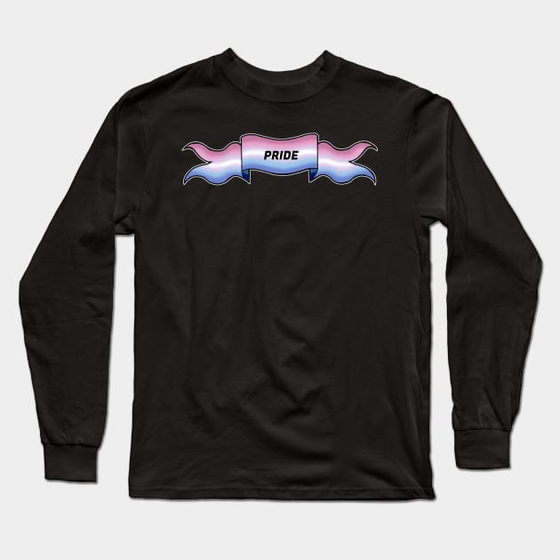 bigender Long Sleeve T-Shirt by TOASTYWAFFL3Z